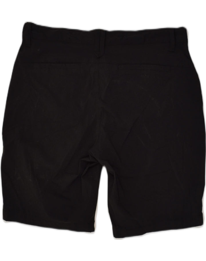 EDDIE BAUER Womens Casual Shorts US 10 Large W34 Black Nylon | Vintage Eddie Bauer | Thrift | Second-Hand Eddie Bauer | Used Clothing | Messina Hembry 