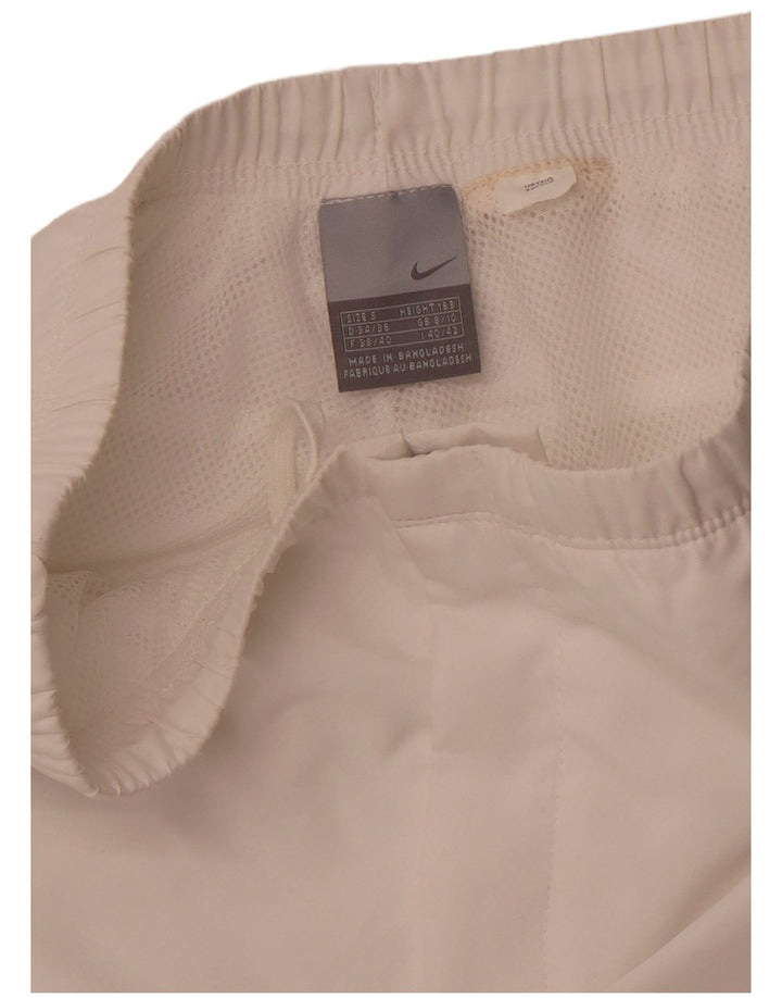 Женские спортивные брюки-капри NIKE, белые спортивные брюки, размер 8/10, маленькие белые, Великобритания