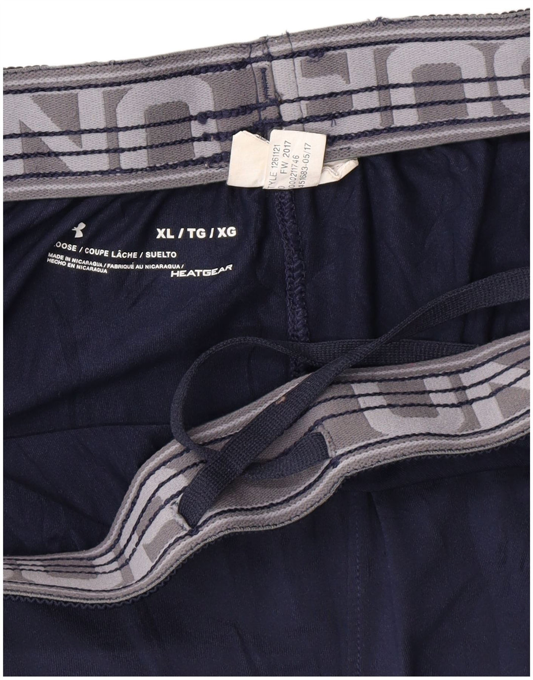 Мужские спортивные шорты UNDER ARMOR Heat Gear XL, темно-синие