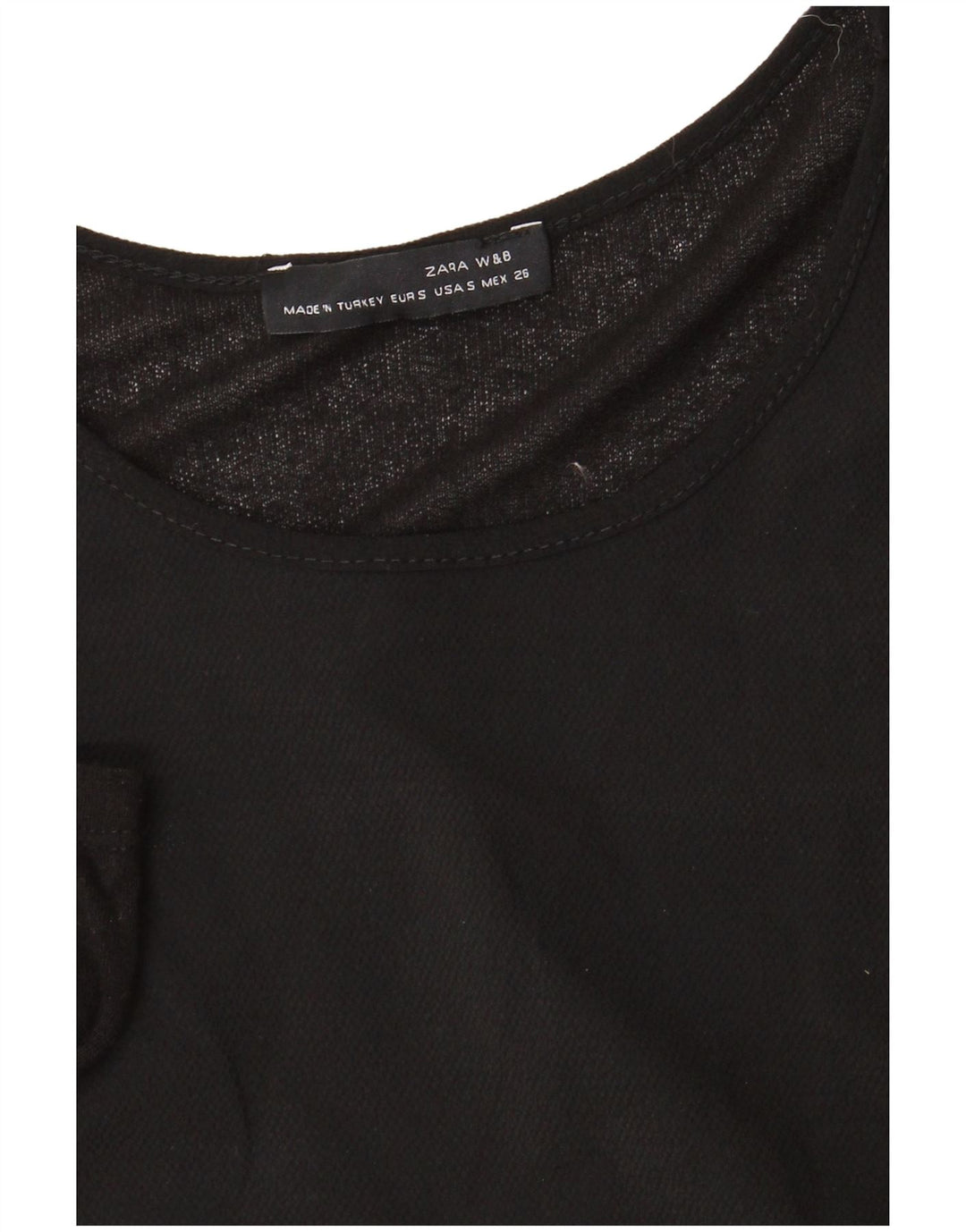 Женское платье макси с длинным рукавом Zara UK 10, маленькое черное