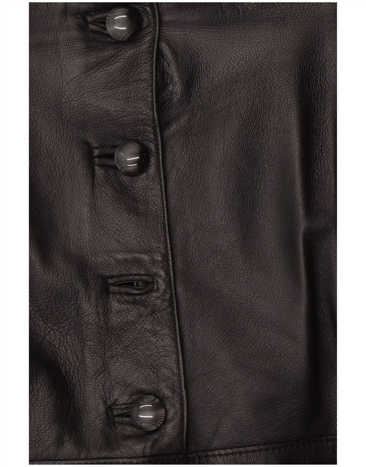 Юбка женская кожаная Bizzarro IT 46 Large W32 Черная