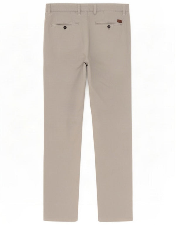 Zara Мужские прямые брюки-чиносы EU 40 Medium W31 L33 Серый хлопок