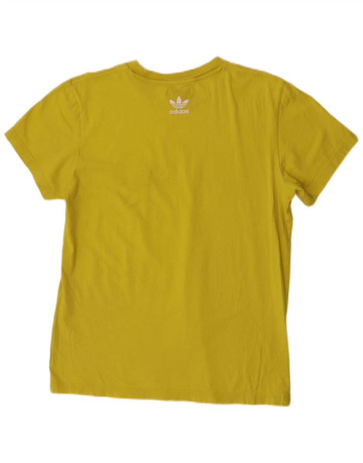 Мужская футболка с рисунком Adidas Top Medium Yellow