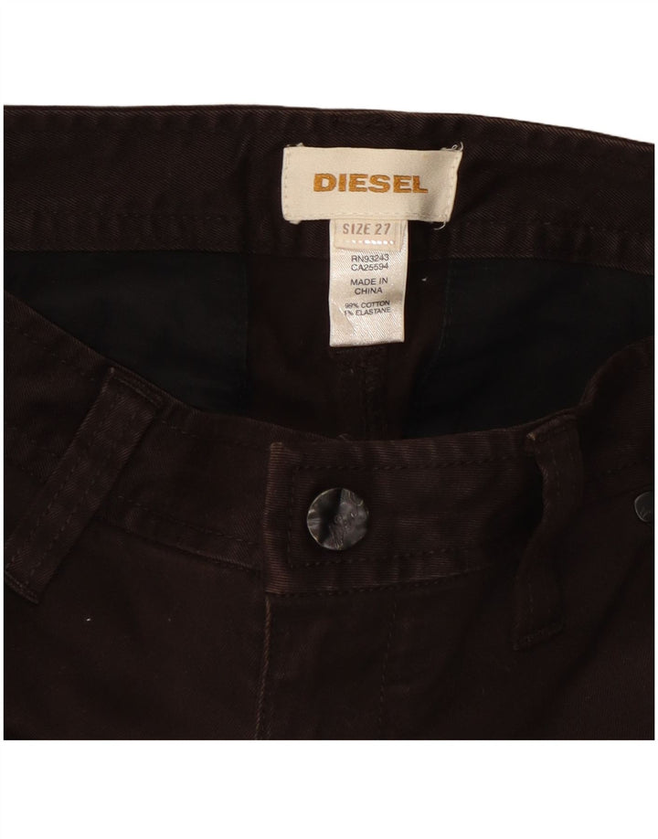 Женские джинсы Diesel Bootcut W27 L34, черный хлопок