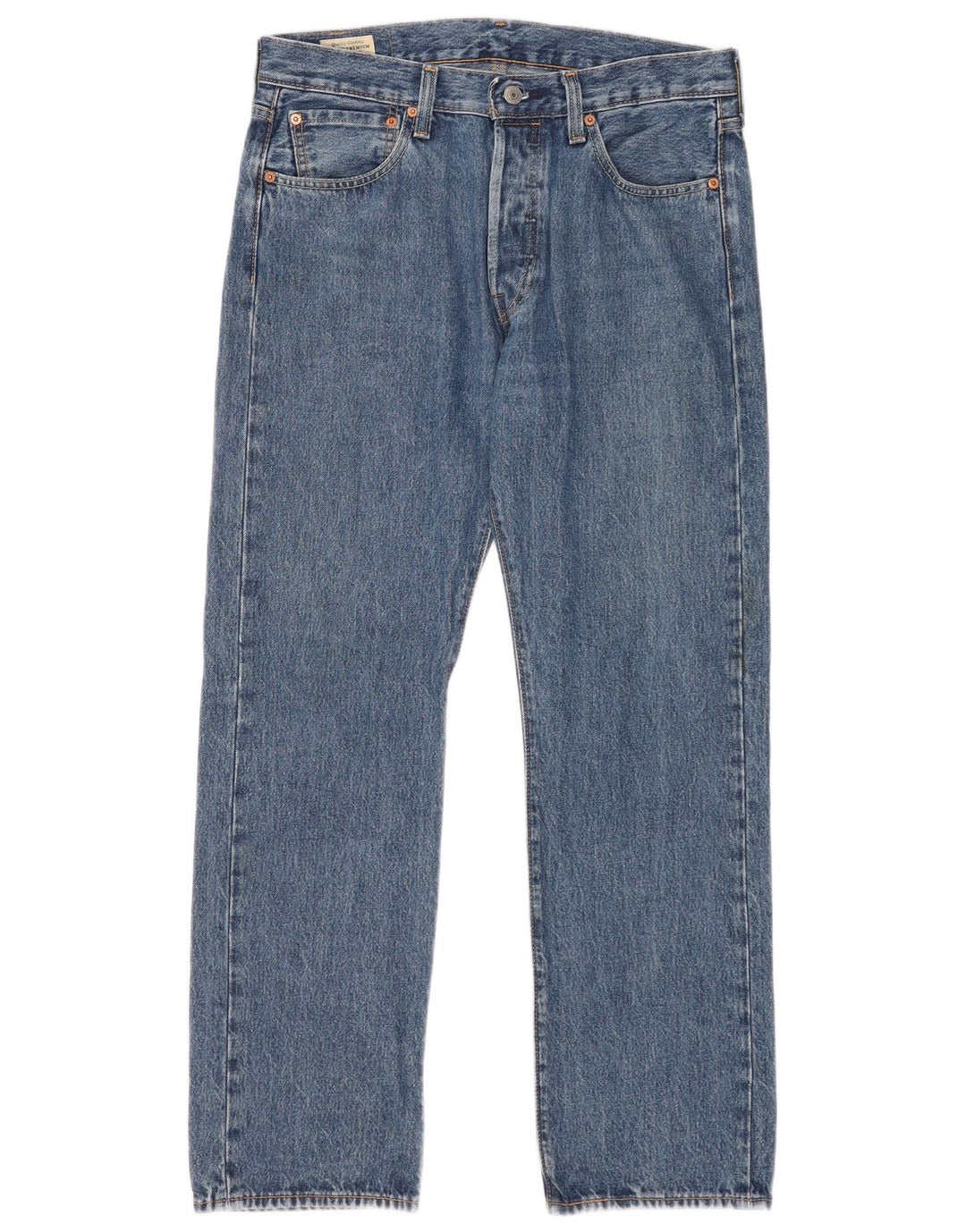 Мужские прямые джинсы Levi's 501 W32 L30 синие