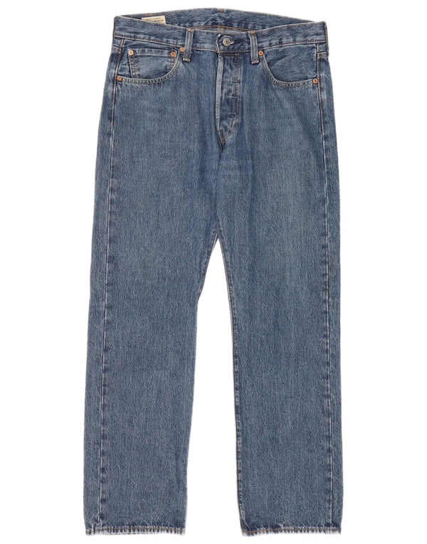 Мужские прямые джинсы Levi's 501 W32 L30 синие