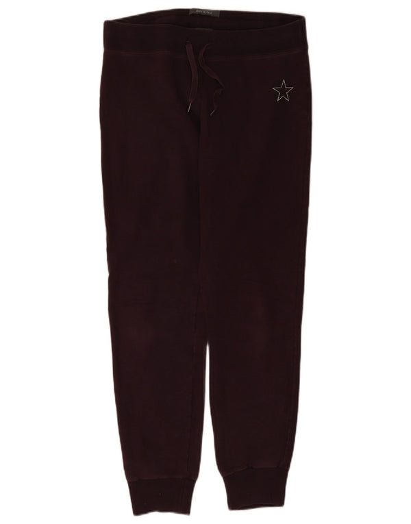 Женские спортивные брюки Converse Joggers UK 12, средний бордовый хлопок, хлопок