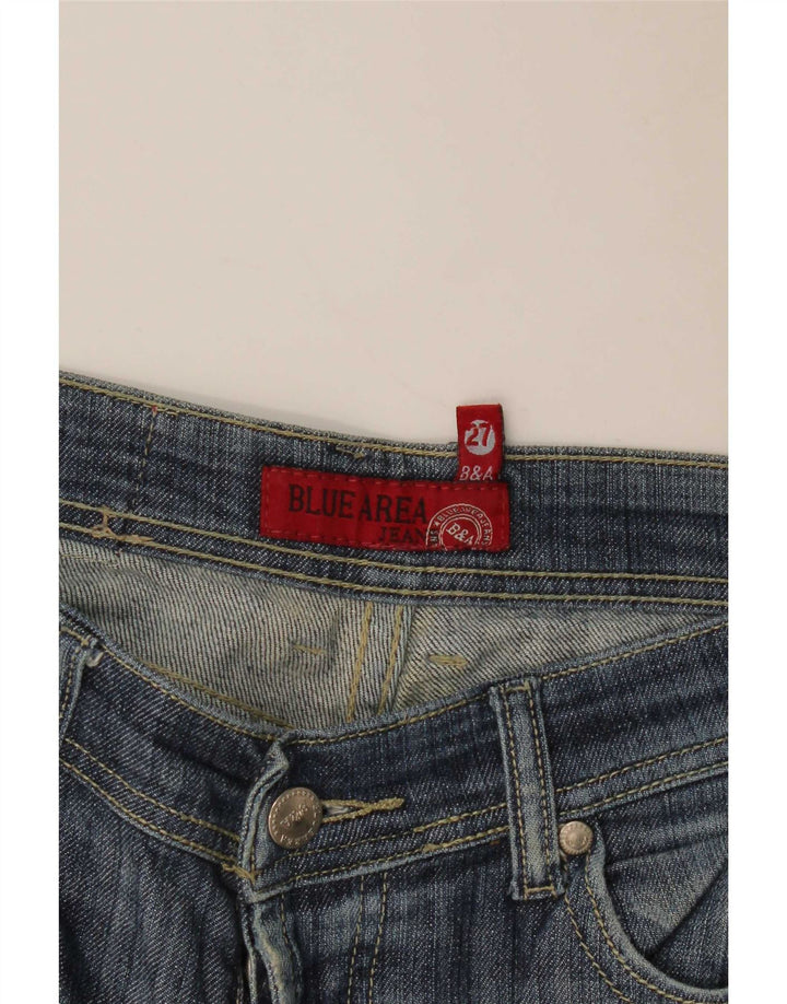 Винтажные женские джинсы Bootcut W27 L31 синие
