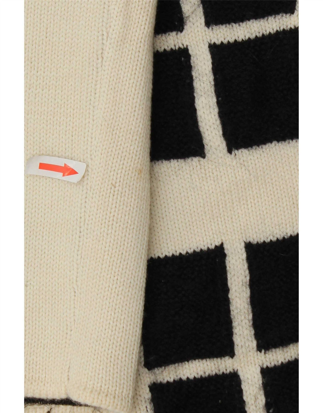 Укороченный открытый кардиган Seventy Womens IT 42, средний цвет с белым геометрическим узором