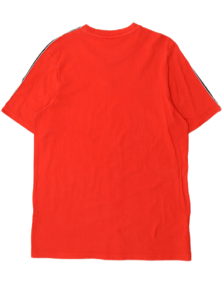 ADIDAS Mens T-Shirt Top Medium Red Vintage Adidas and Second-Hand Adidas from Messina Hembry 