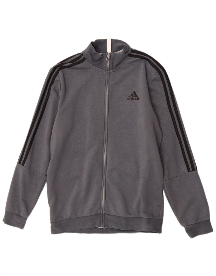 Мужской спортивный костюм Adidas Top Jacket UK 40/42 Средне-серый хлопок
