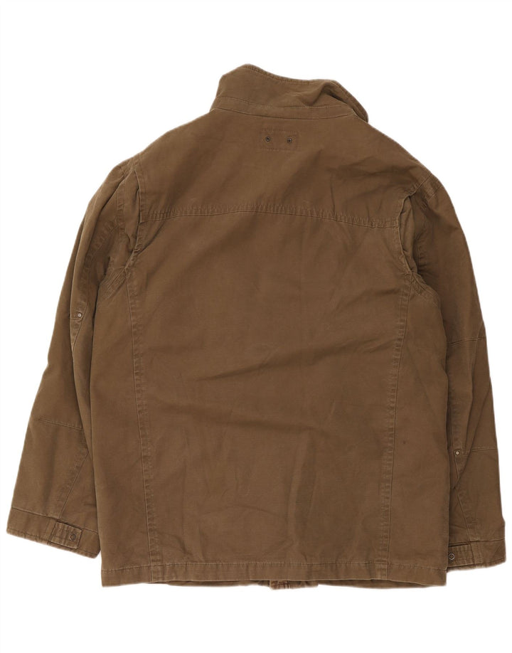 Мужская куртка Marks & Spencer Blue Harbour UK 40, большая коричневая
