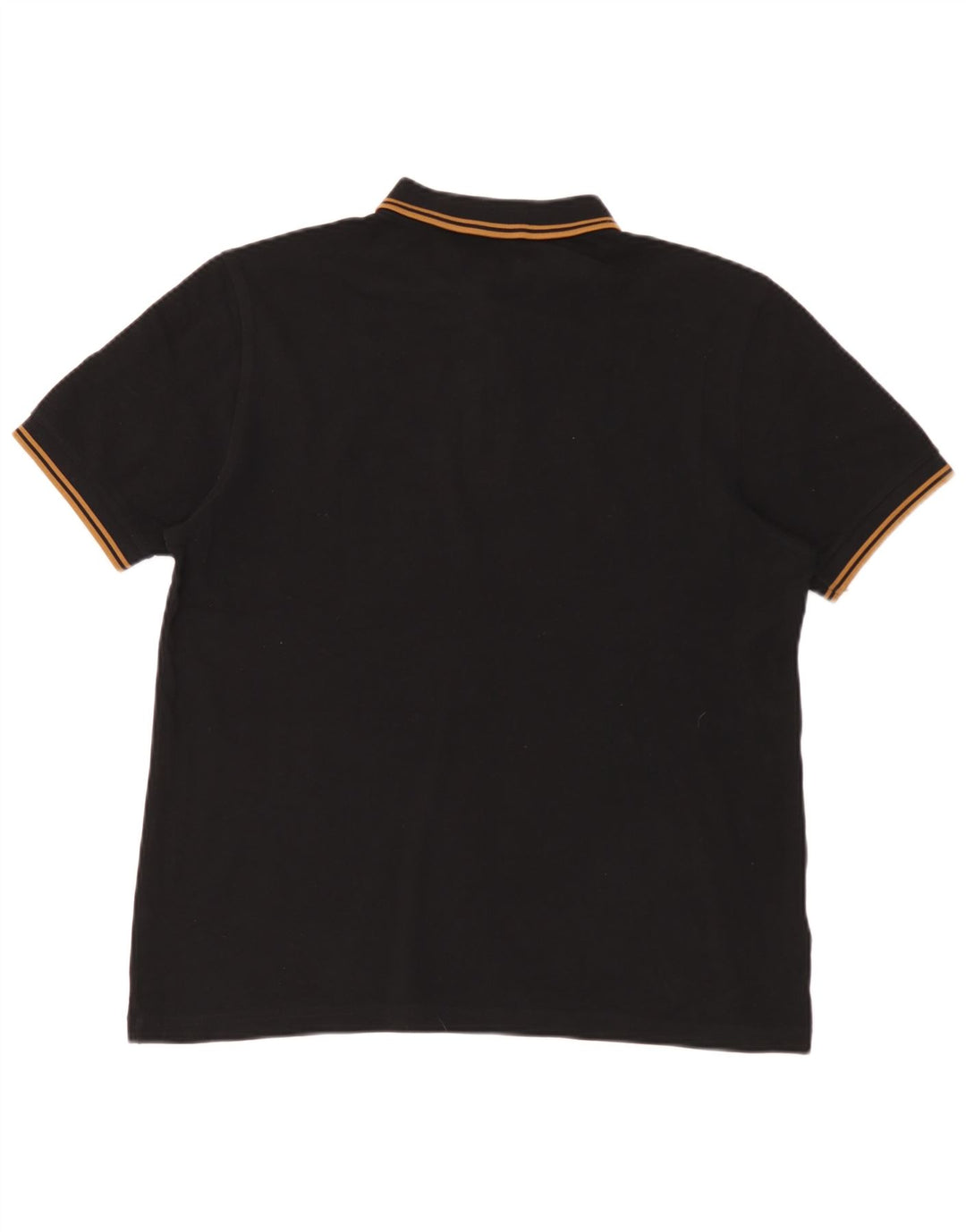 Мужская рубашка поло Fred Perry, большой черный хлопок
