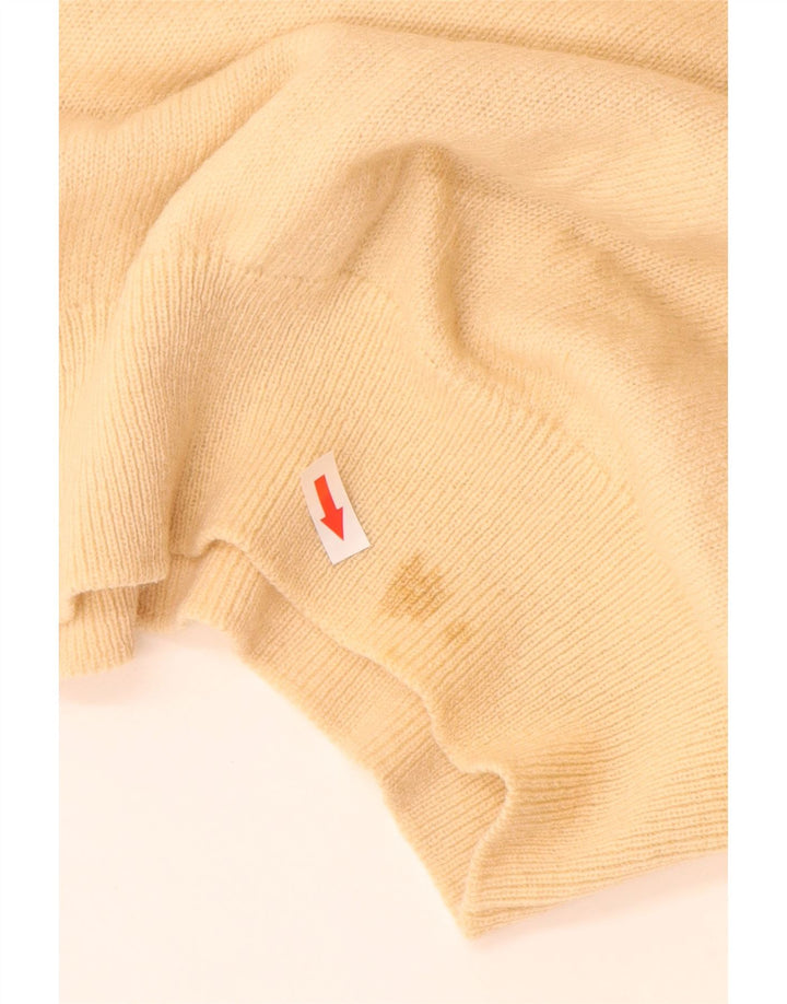 Женский джемпер Pringle с v-образным вырезом EU 36, маленький бежевый