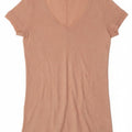 SISLEY Womens T-Shirt Top UK 12 Medium Beige Cotton
