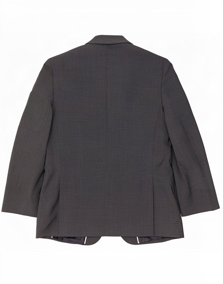 Мужской пиджак Marks & Spencer Autograph с 2 пуговицами, Великобритания 38, средний серый
