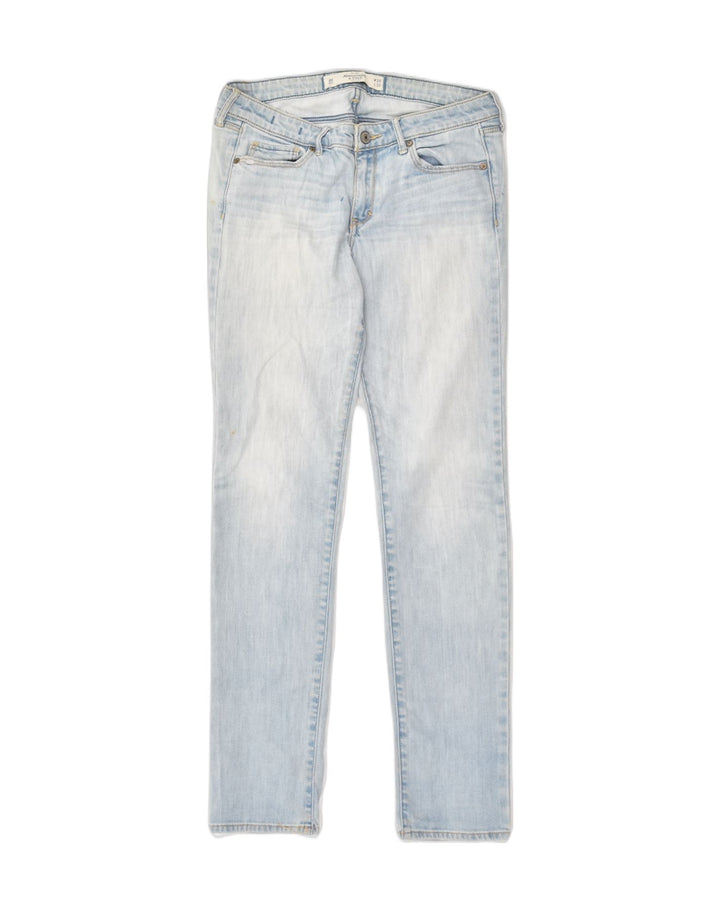 ABERCROMBIE & FITCH Mens Slim Jeans US 8 Medium W29 L33 Blue Cotton | Vintage Abercrombie & Fitch | Thrift | Second-Hand Abercrombie & Fitch | Used Clothing | Messina Hembry 