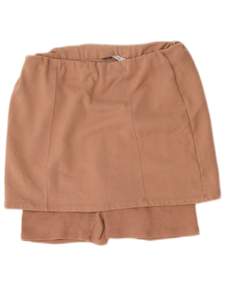 Женские шорты Zara UK 14, большие розовые