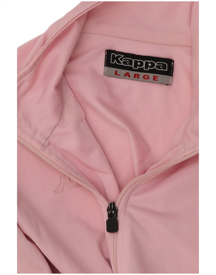 KAPPA Женский спортивный костюм Top Jacket UK 14 Большой Розовый