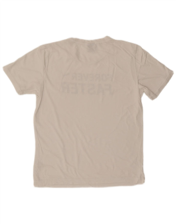 Мужская футболка с рисунком PUMA, маленькая белая