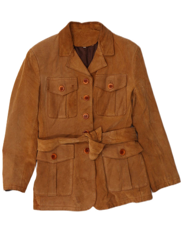 Куртка женская замшевая PIAZZA ITALIA IT 42 Medium Beige Leather