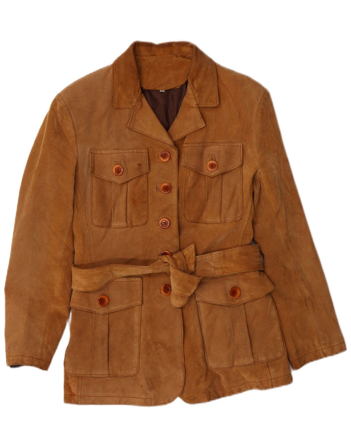 Куртка женская замшевая PIAZZA ITALIA IT 42 Medium Beige Leather