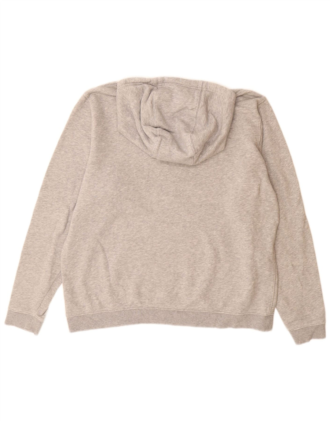 Мужской джемпер с капюшоном NIKE Moeller, большой серый, хлопковый