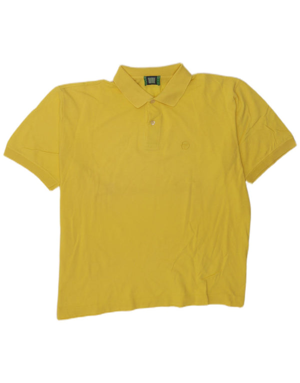 Мужская рубашка-поло Sergio Tacchini 2XL, желтый хлопок