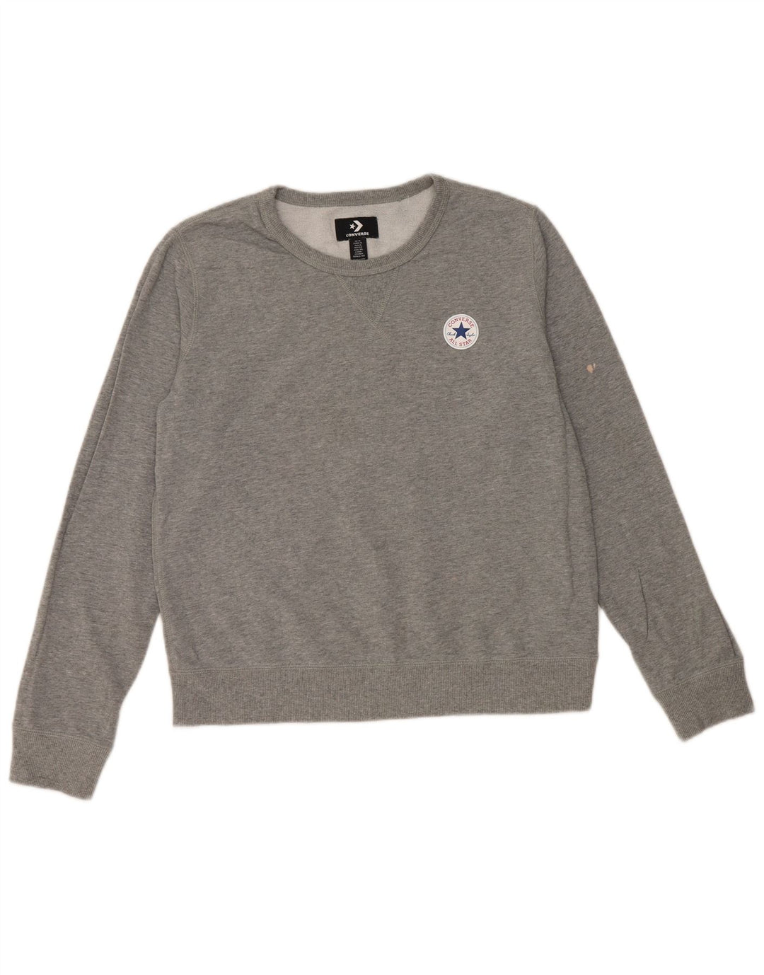 Женский свитер CONVERSE UK 18 XL, серый хлопок