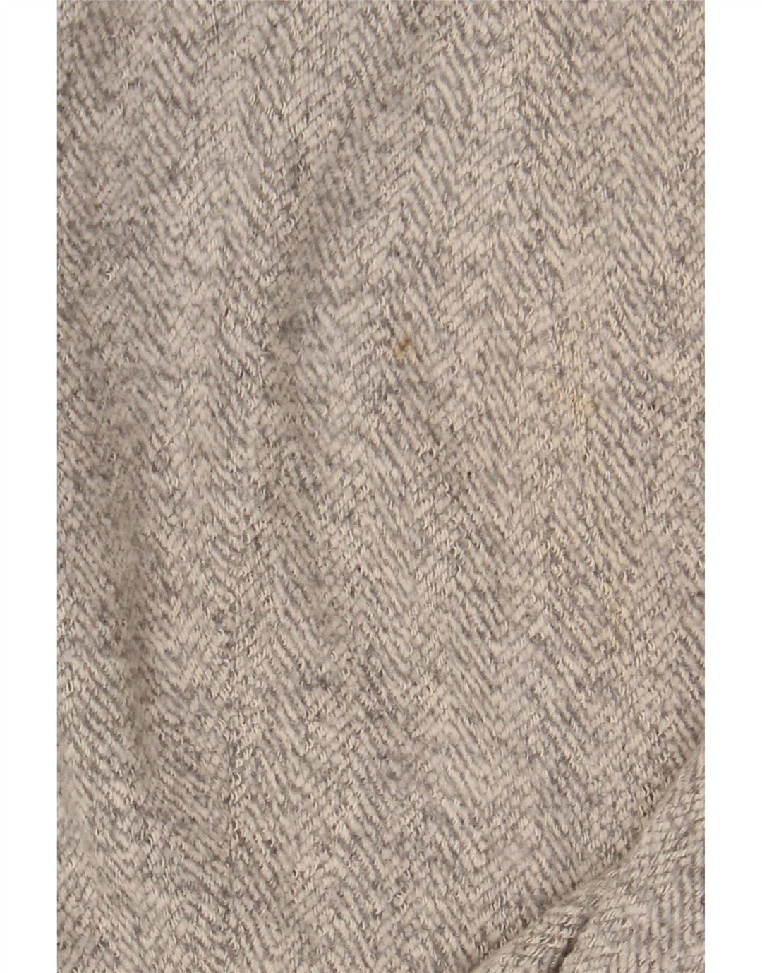 Женское пальто Zara UK 12, средний цвет, бежевый, с узором «в ёлочку», полиэстер