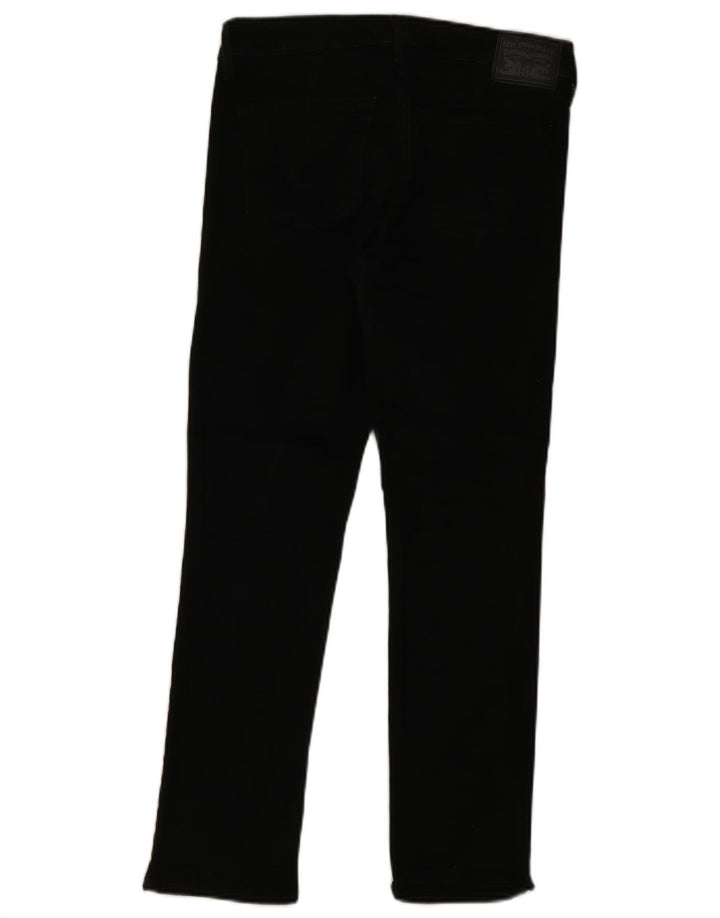 Женские узкие джинсы Levi's 712 W28 L28, черный хлопок