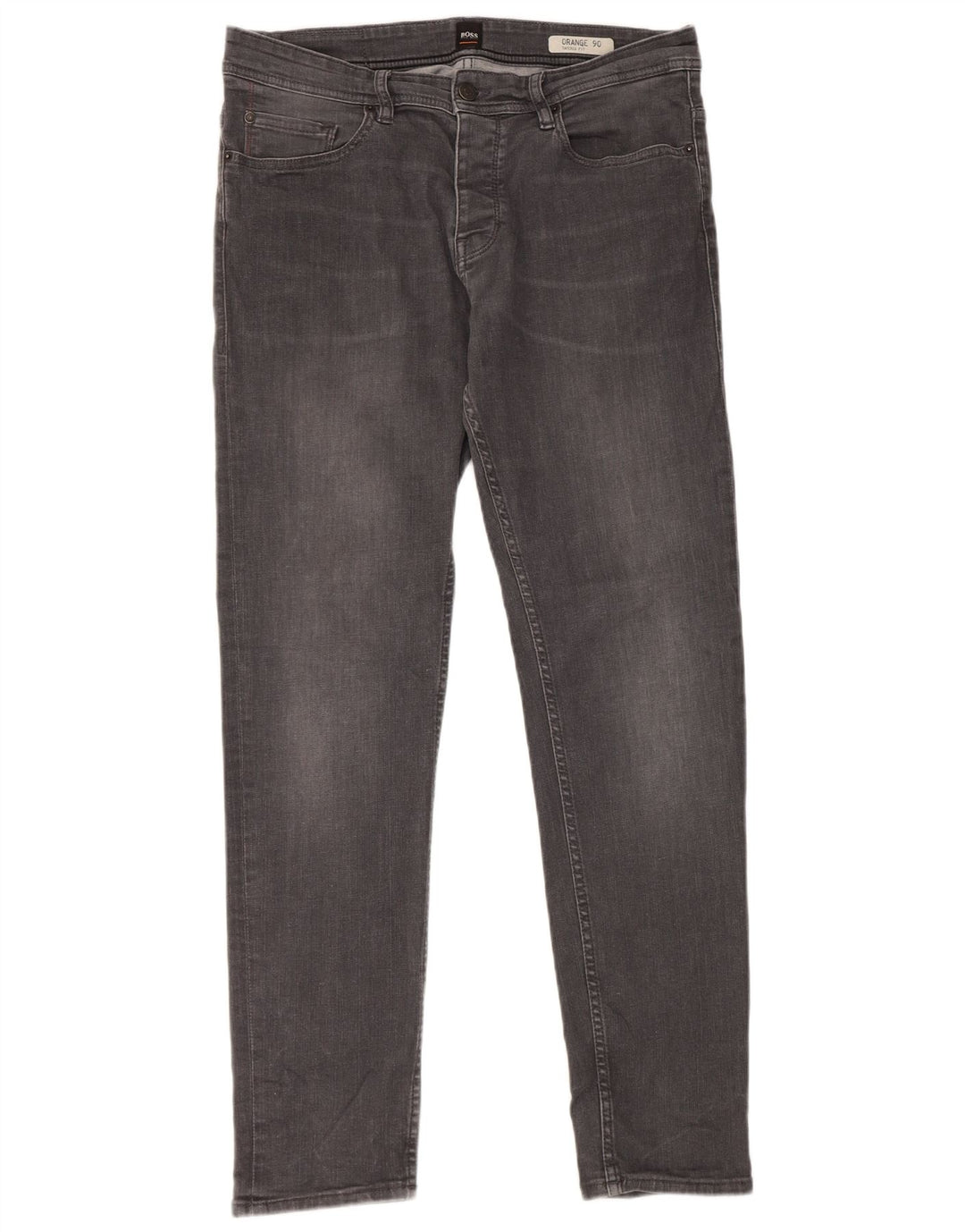 Мужские зауженные джинсы Hugo Boss W32 L31 Серые