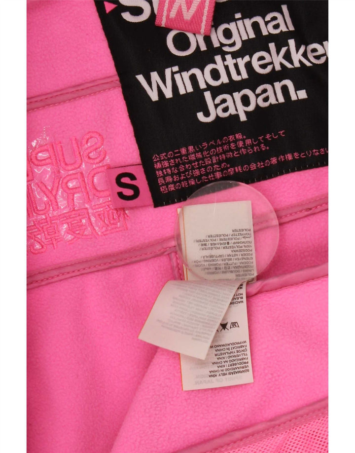 Женская ветровка с рисунком Superdry Windtrekker UK 10, маленькая серая