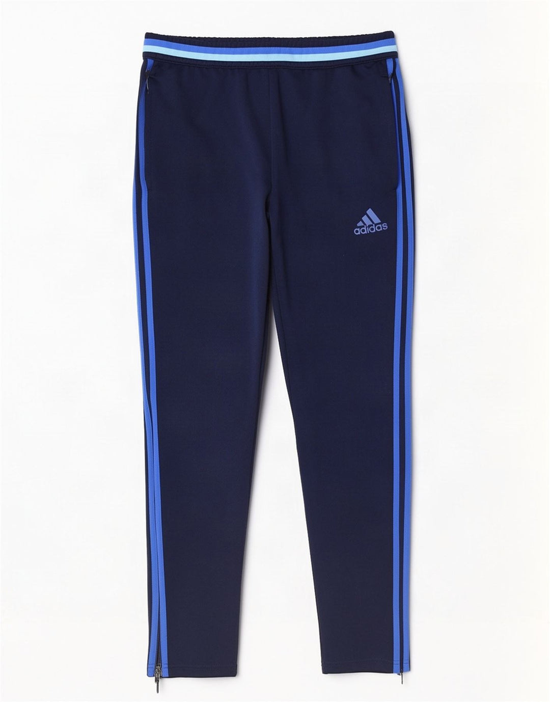 Мужские спортивные брюки Adidas Climacool, большие темно-синие брюки из полиэстера