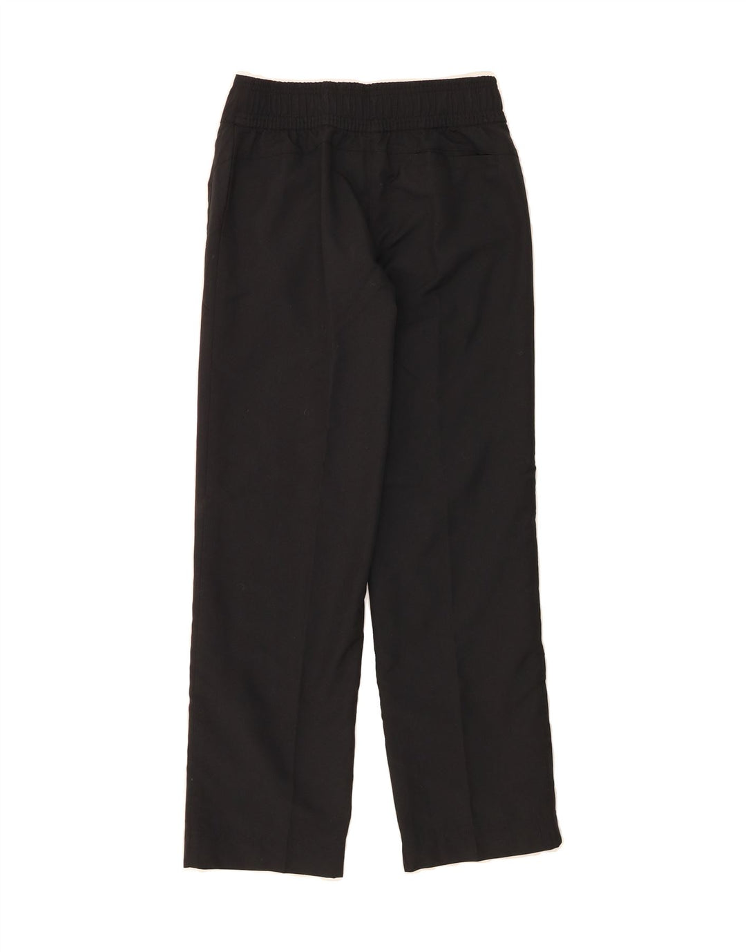 REEBOK Womens Straight Trousers XS W25 L29 Black Polyester Vintage Reebok and Second-Hand Reebok from Messina Hembry 