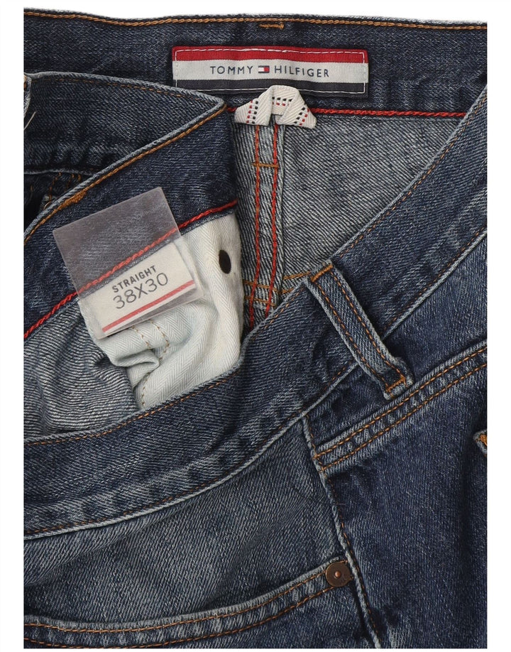 Мужские прямые джинсы Tommy Hilfiger W38 L30 синие