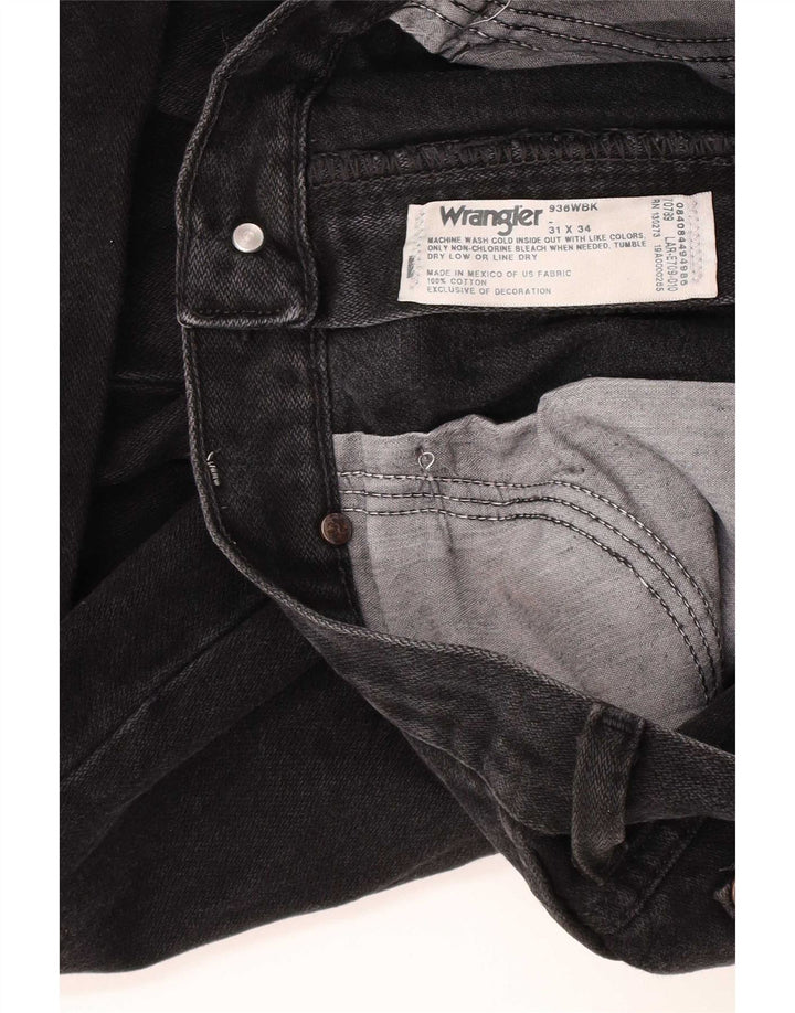 Женские прямые джинсы Wrangler W31 L34, черный хлопок