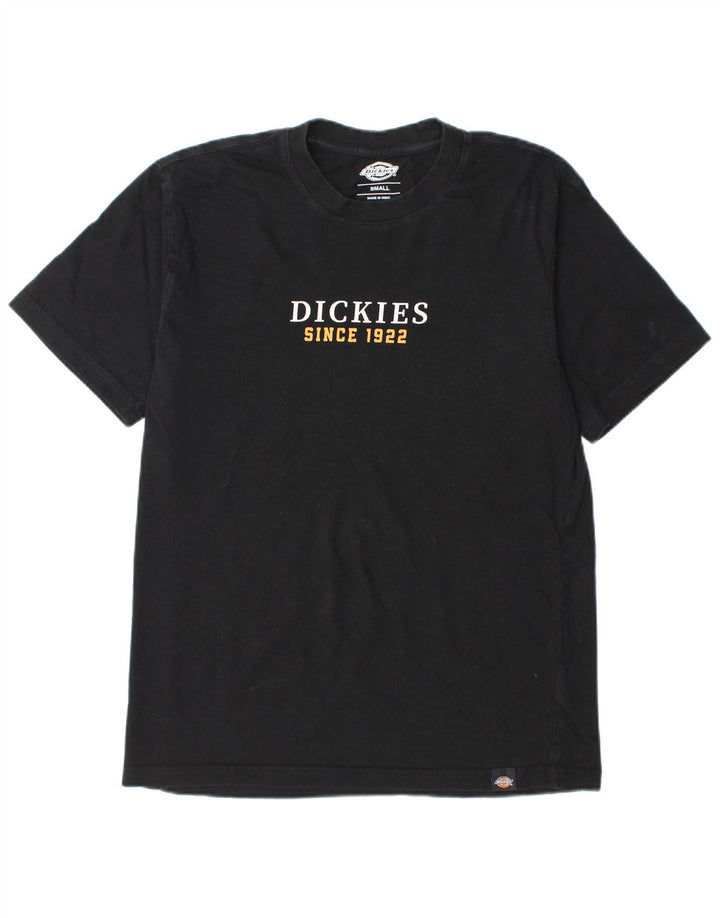 DICKIES Мужская футболка с графическим рисунком, маленький черный хлопковый топ