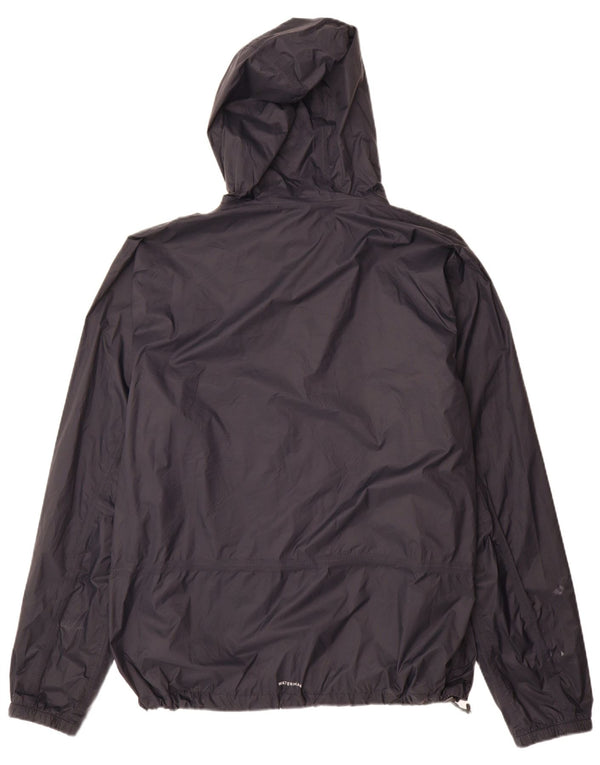 Мужская дождевик с капюшоном Quiksilver UK 42 XL Темно-синий нейлон