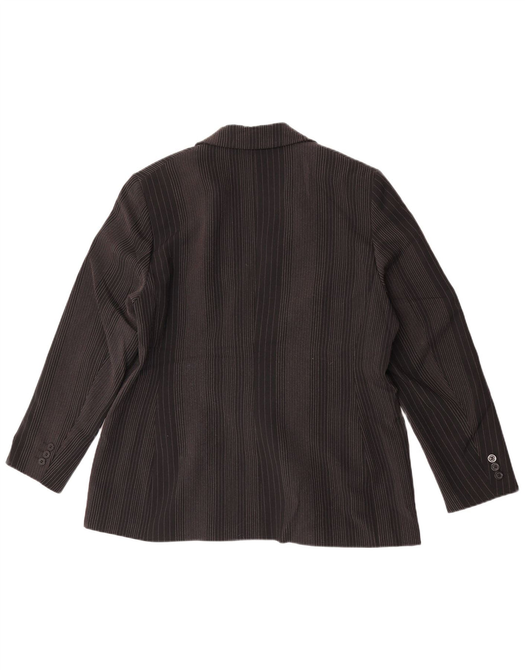 Женский пиджак на двух пуговицах Marks & Spencer, Великобритания, 14, большая черная полоска