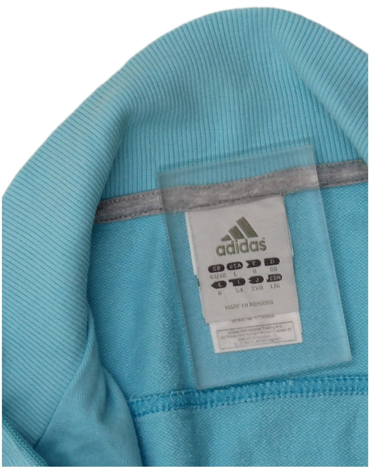 Женский спортивный костюм ADIDAS, верхняя куртка EU 44/46, большой синий хлопок