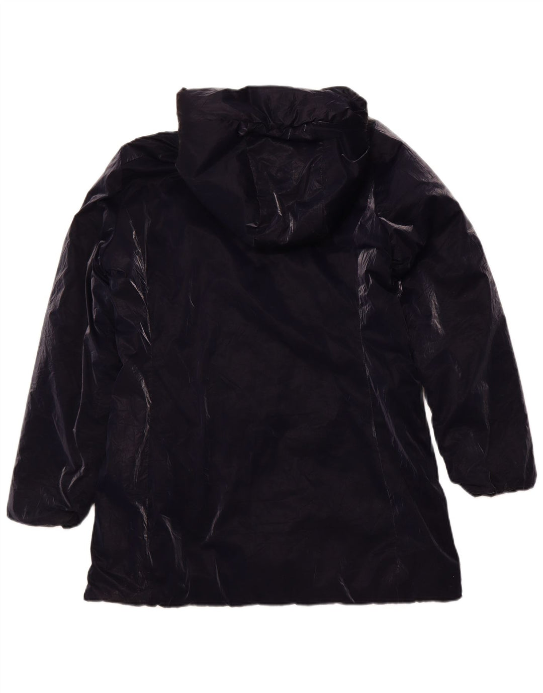 INVICTA Женская стеганая куртка с капюшоном UK 16, большой темно-синий полиамид