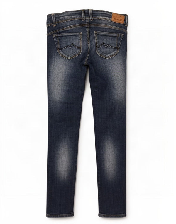 PEPE Jeans Женские джинсы скинни W28 L32 Синий хлопок