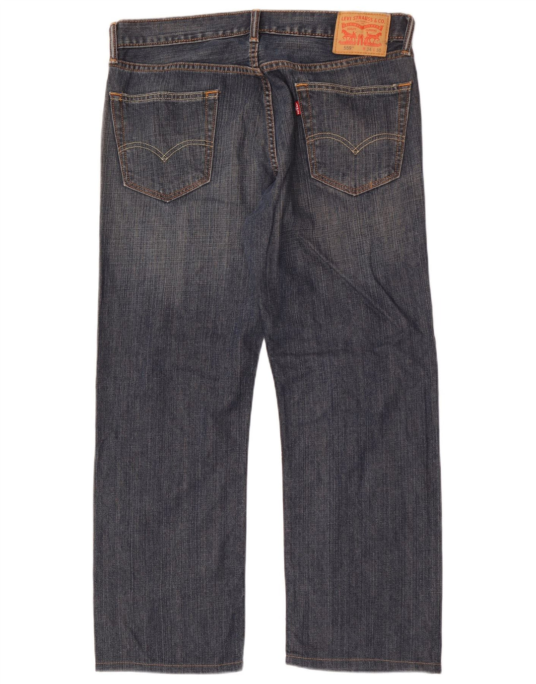 Мужские прямые джинсы Levi's 559 W34 L30 синие, хлопок