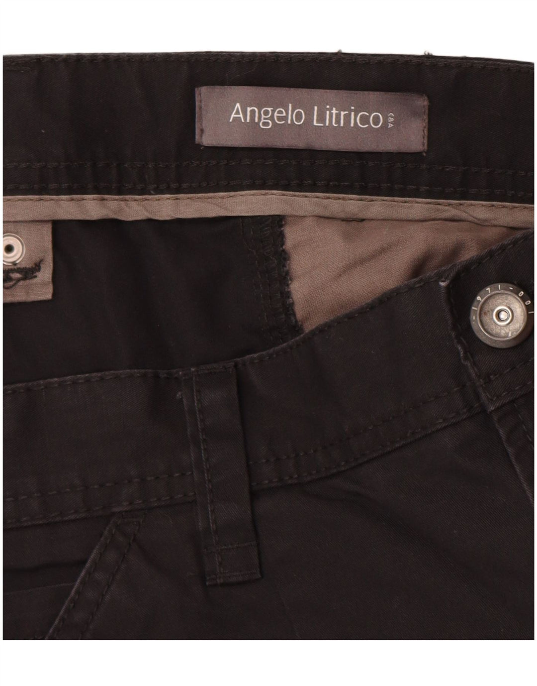 Мужские шорты-бермуды ANGELO LITRICO EU 58 4XL W42, черный хлопок
