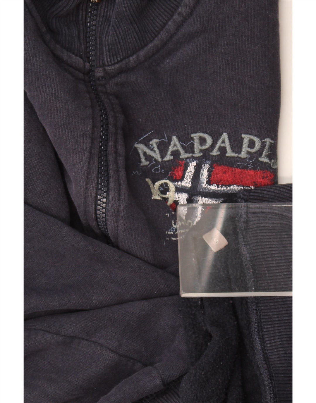 Napapijri Мужской спортивный костюм с графическим рисунком, верхняя куртка, маленький темно-синий