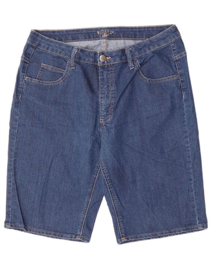 Женские джинсовые шорты LEE Riders US 14 XL W34, синие, хлопок