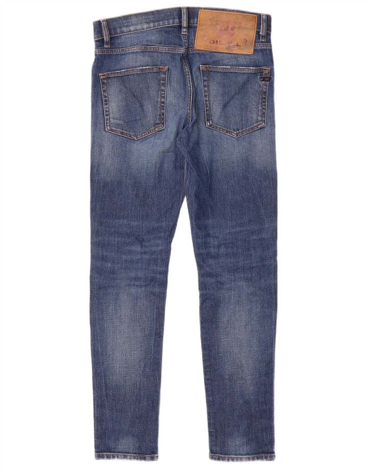 Женские узкие джинсы Diesel W30 L30, синие, хлопок