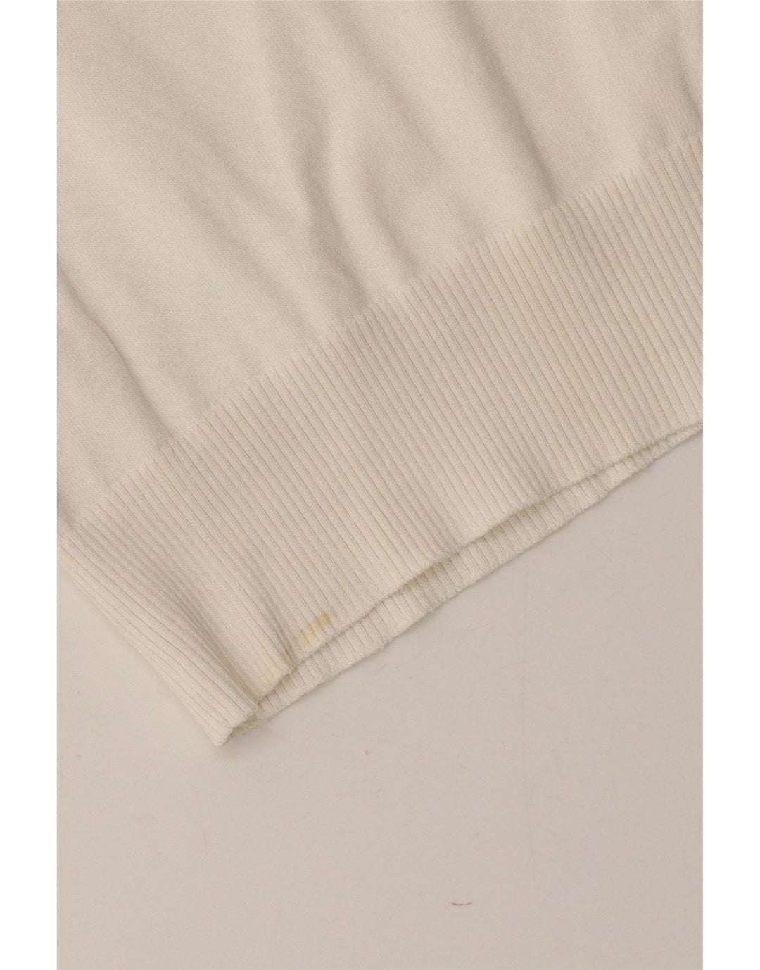 ZARA Womens Vest Tank Top UK 12 Medium Off White Rayon Vintage Zara and Second-Hand Zara from Messina Hembry 