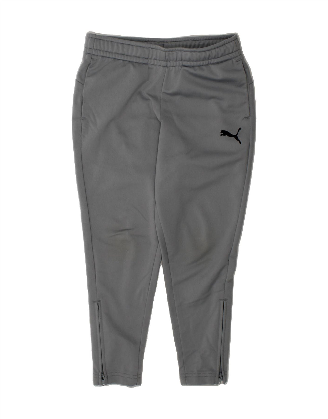 PUMA Boys Tracksuit Trousers 5-6 Years  Grey Polyester Vintage Puma and Second-Hand Puma from Messina Hembry 